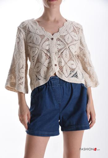 Cardigan in Cotone