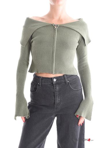 Lässiges Strickjacke
