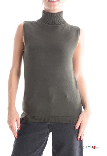 sleeveless Sweater Rollneck - ph 1