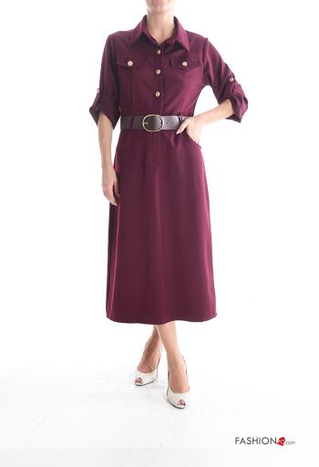 Vestido de camisa Estilo Casual