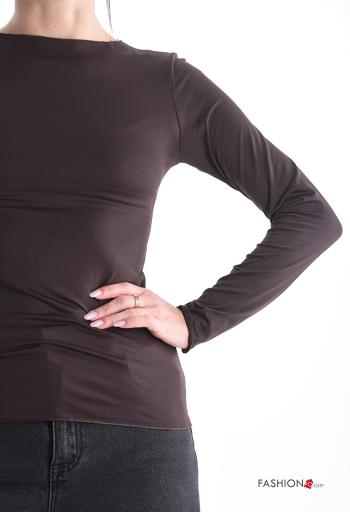 Camisola de mangas compridas gola redonda - ph 4