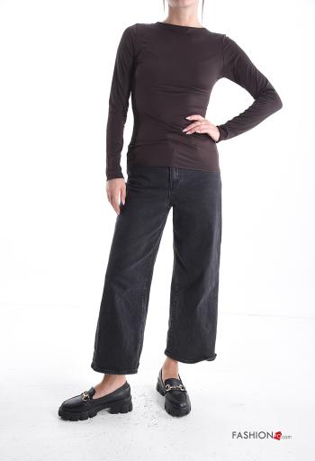 Camisola de mangas compridas gola redonda - ph 5