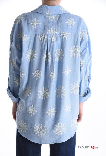 Blusa Estampado Floral con botones - ph 2