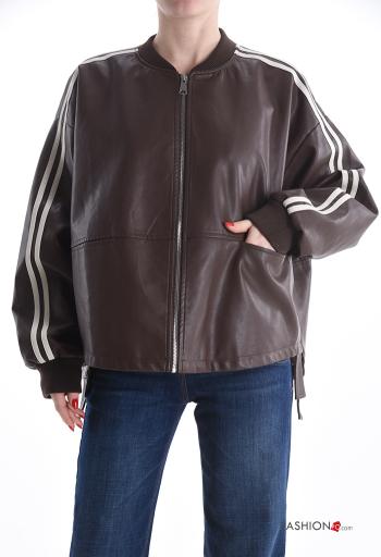 faux leather Jacket - ph 1