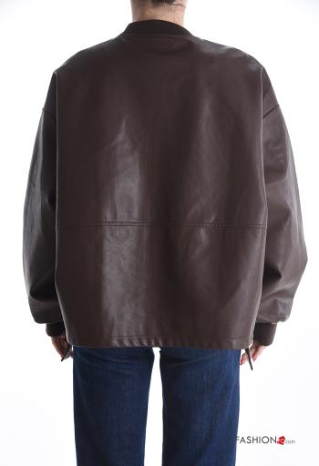 faux leather Jacket - ph 2