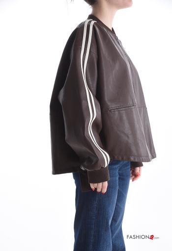 faux leather Jacket - ph 3