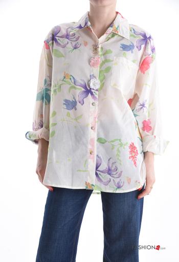Camicia Fantasia floreale
