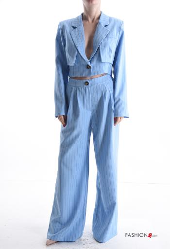 Tailleur Imprimé à rayures