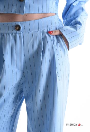 Tailleur Imprimé à rayures - ph 4