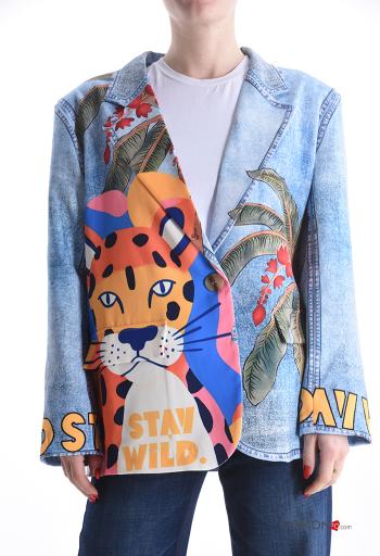 Giacca Fantasia stampata con fodera - ph 1