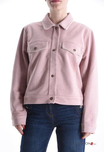 Suede Jacket with buttons - ph 1