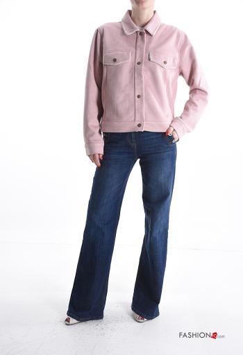 Suede Jacket with buttons - ph 5
