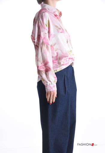 Floral Shirt with buttons - ph 3