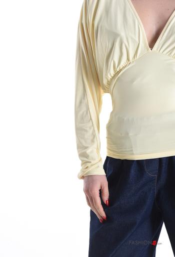 Sweater with v-neck - ph 4