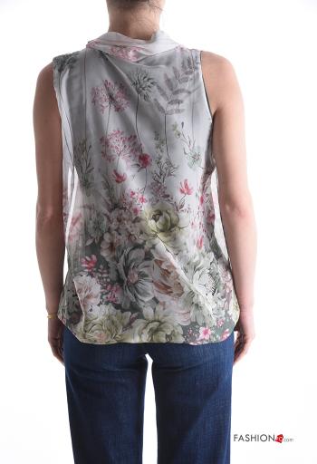 Floral Shirt with bow - ph 2