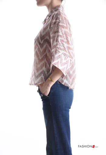 Camicia Fantasia tartan con bottoni - ph 3