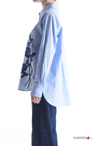 Camicia in Cotone con bottoni - ph 3