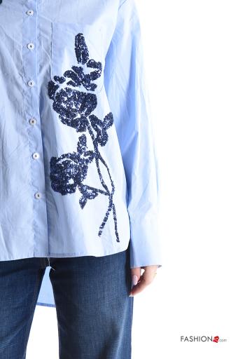 Camicia in Cotone con bottoni - ph 4