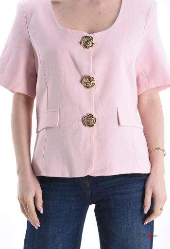 Linen Gilet with buttons - ph 4