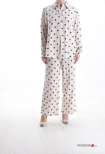 Polka-dot Linen Co-ord - ph 1