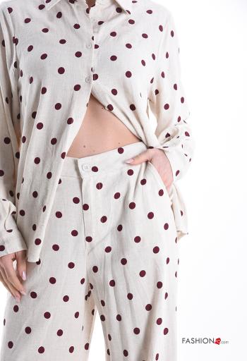 Polka-dot Linen Co-ord - ph 4