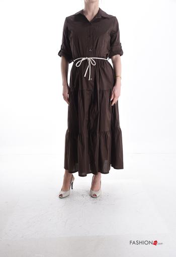 Abito in Cotone con balze - ph 1