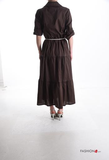 Abito in Cotone con balze - ph 2