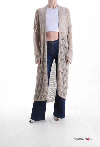 Cardigan in Cotone lurex - ph 1