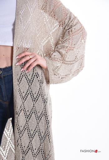 Cardigan in Cotone lurex - ph 4