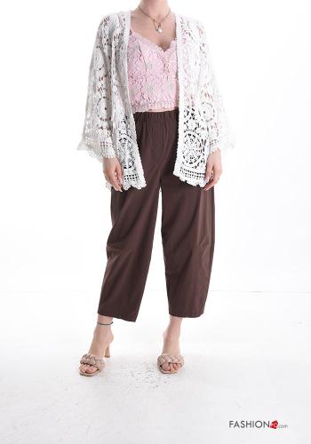 Cardigã em Algodão macramê - ph 5