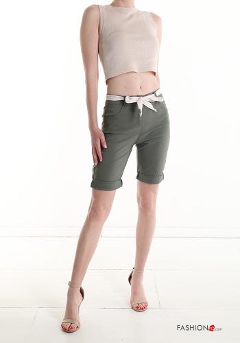Bermuda com bolsos com fita - ph 5