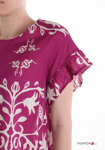 Blouse en Coton manches courtes imprimé - ph 4