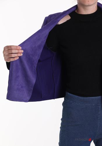 Bolerino camoscio con zip - ph 5
