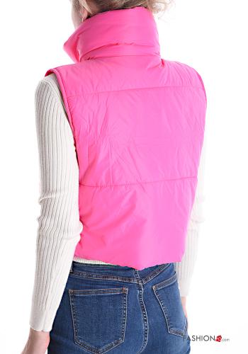 Veston matelassé à col roulé avec fermeture éclair - ph 2