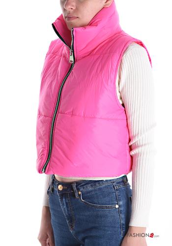 Veston matelassé à col roulé avec fermeture éclair - ph 3