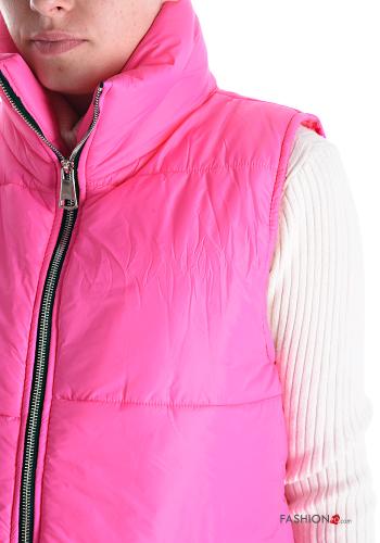 Veston matelassé à col roulé avec fermeture éclair - ph 4