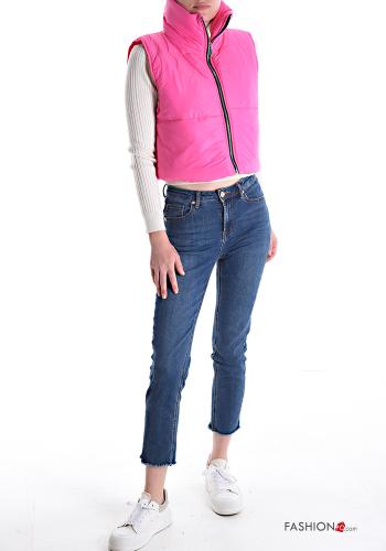 Veston matelassé à col roulé avec fermeture éclair - ph 5