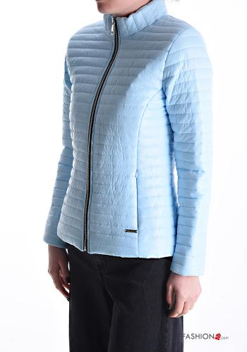 Puffer Jacket Rollneck with zip with pockets - ph 3