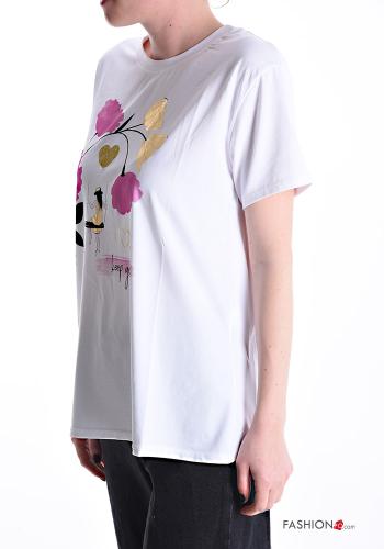 Patterned Cotton T-shirt - ph 3