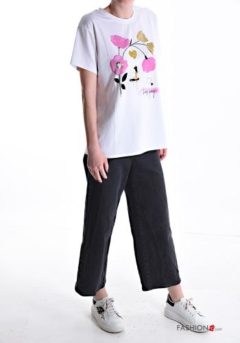 Patterned Cotton T-shirt - ph 5
