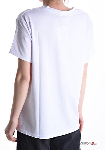 Patterned Cotton T-shirt - ph 2