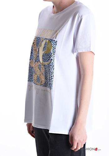 Patterned Cotton T-shirt - ph 3