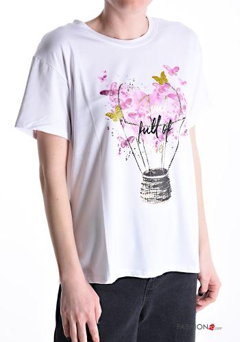 Patterned Cotton T-shirt - ph 1