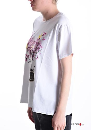 Patterned Cotton T-shirt - ph 3