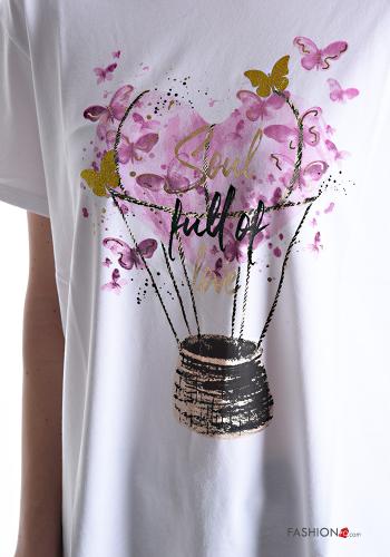 Patterned Cotton T-shirt - ph 4