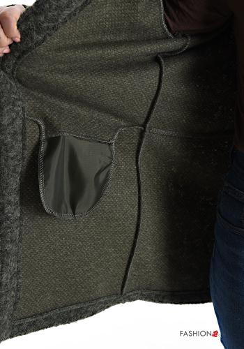 long sleeve Coat with pockets without lining - ph 5