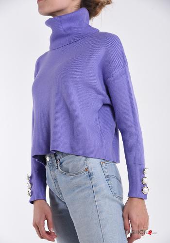 turtleneck Sweater with buttons - ph 3