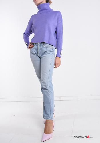 turtleneck Sweater with buttons - ph 5