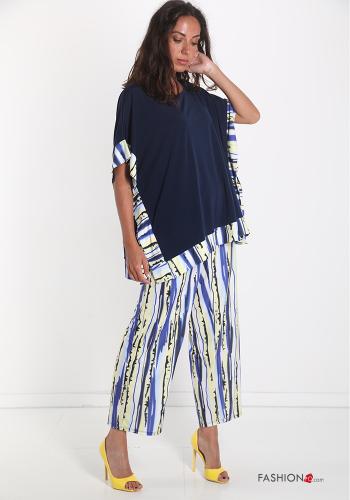 Co-ord  with pockets With Stripes - ph 3