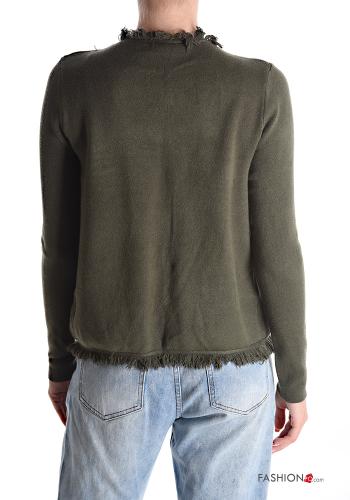 Chaqueta de punto con flecos - ph 2